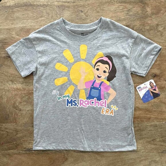 NEW 4T Kids Ms. Rachel Tee - Picture 1 of 2